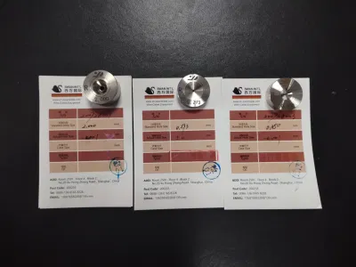 Troquel de trefilado PCD de forma redonda de alta calidad para máquina de trefilado de cobre
