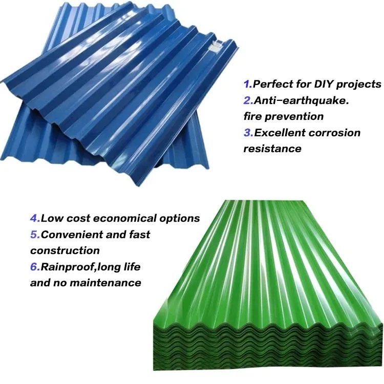 Sheet/Zinc Roofing Sheet Iron Galvanized Metal Roofing Gi Corrugated Steel Coated Sheet