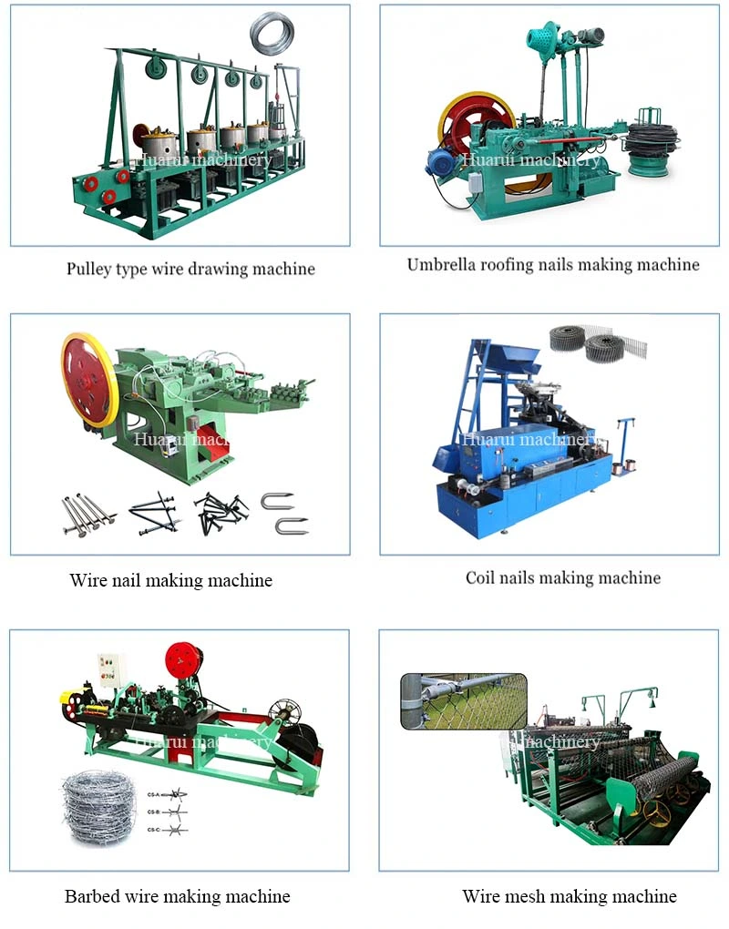 High Efficient Fine Wire Drawing Machine Automatic Nail Wire Drawing Machine