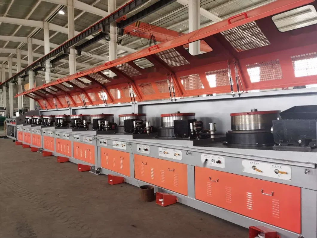 High Carbon Steel Iron Galvanized Steel Wire Drawing Machine