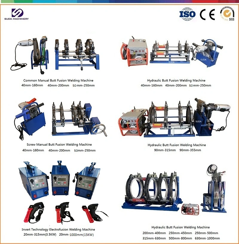 3&quot;-12&quot;H Inch HDPE Butt Fusion Welding Machine/PE Butt Fusion Welding Machine/Thermofusion Welding Maquina