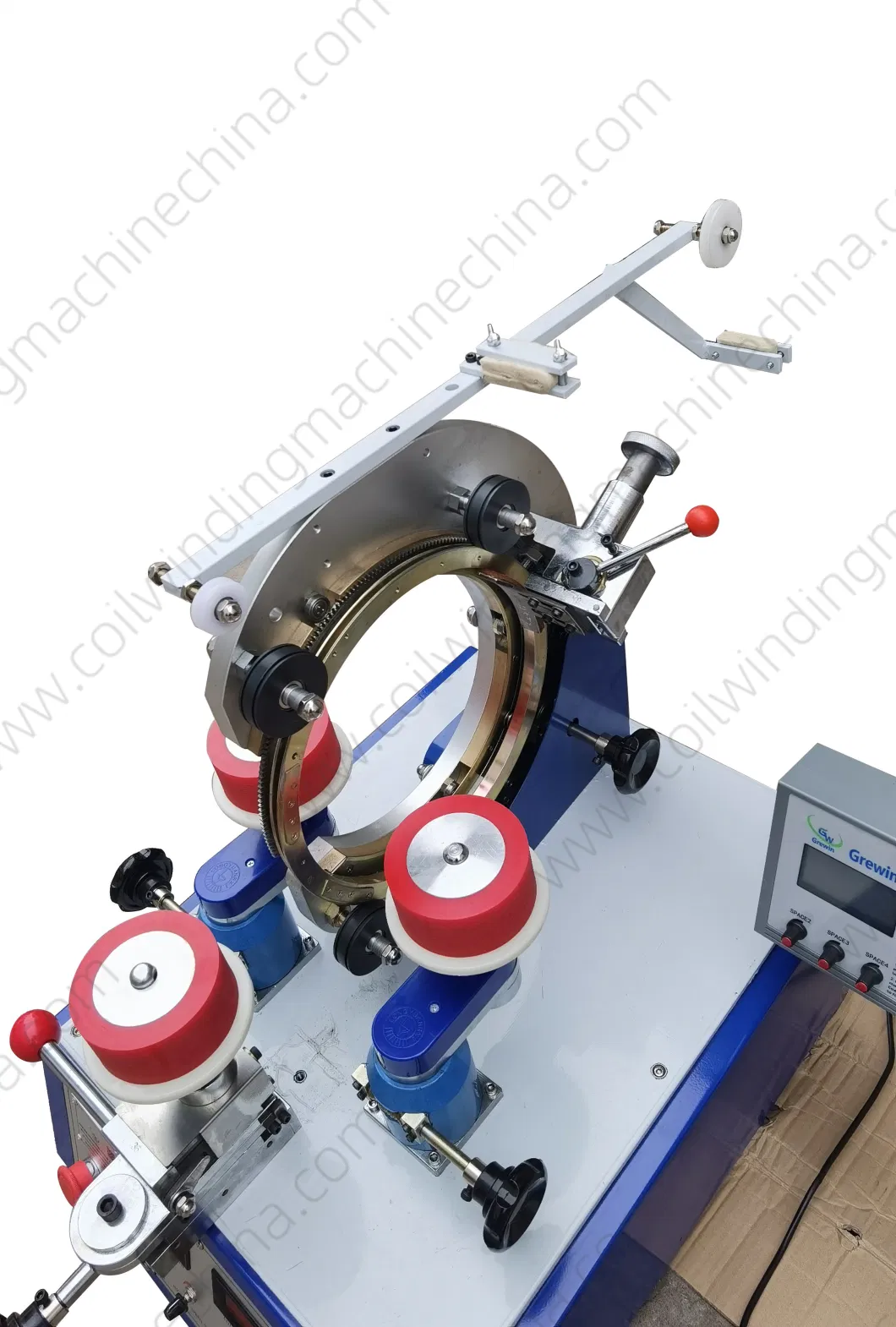 Wind Wire Range Slider Toroid Winding Machine Belt Type Winding Machine Transformer Coil Winding Machine PLC CNC Toroid Coil Winding Machine for Transformer