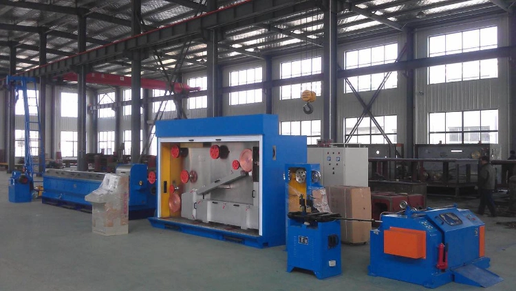 2023 Full Auto High Speed 9d Copper Rod Rbd Breakdown Copper Wire Drawing Machine with Annealing for Cable Making Machine