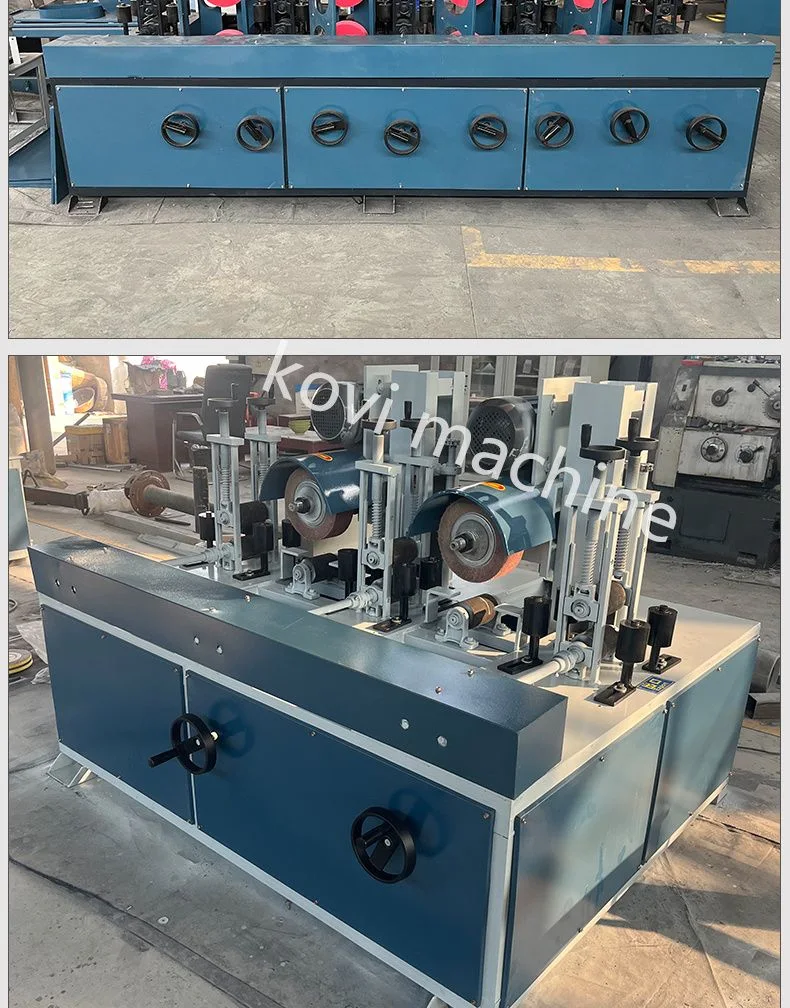 Round Pipe Polishing Machine Internal and External Round Polishing Machine Internal Round Rust Removing Wire Drawing Machine Copper Tube Aluminum Tube Polishing