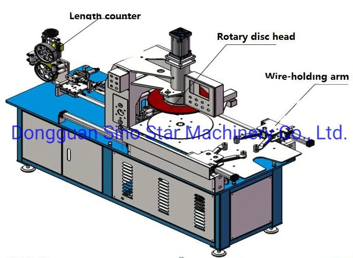 Automatic Wire Cable Coiling Coil Rolling Winding Packing Making Machine for Automobile Flexible Wires