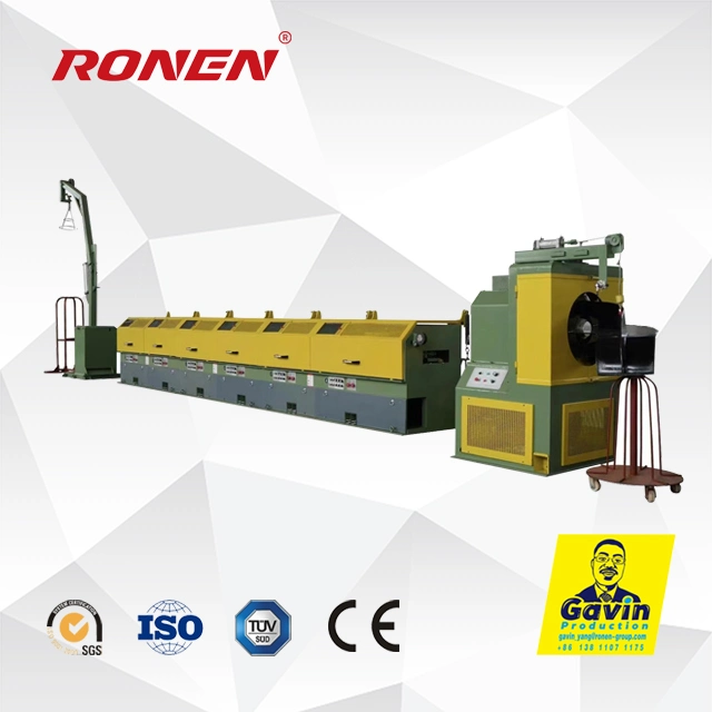 Copper Rod Breakdown Machines Copper Wire Drawing Machine in China Straight-Line Wire-Drawing Machine