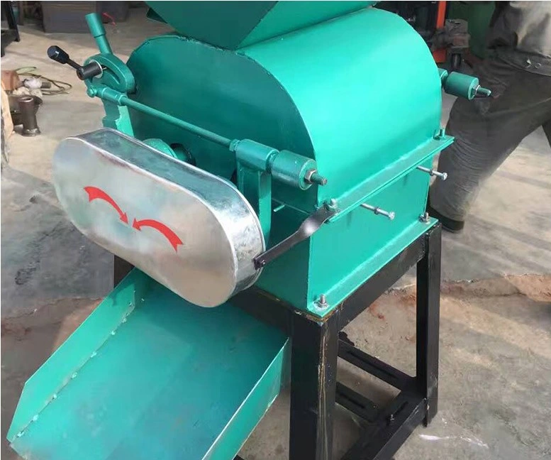 Flatting Mill Peanut Crusher Corn Barley Wheat Soybean Grain Flattening Press Machine