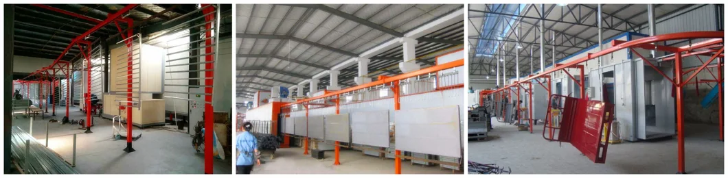 Factory Directly Spraying Pretreatment Powder Coating Machine