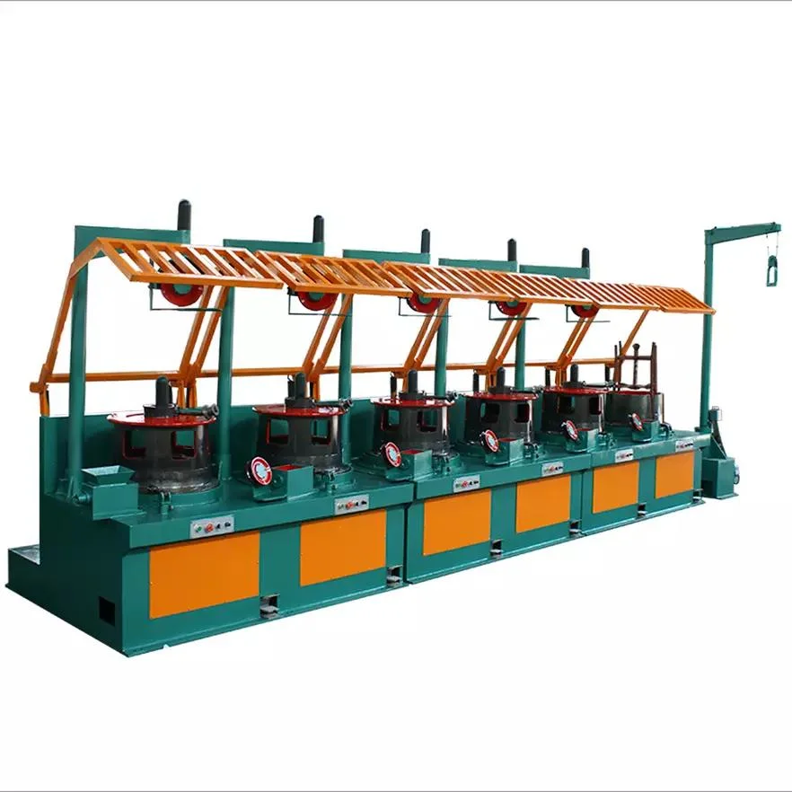 Lz-500 Full Automatic Straight Typle Steel Iron Copper Wire Drawing Machine