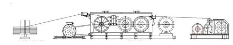 Wet Type Wire Drawing Machine for Carbon Steel and Stainless Steel