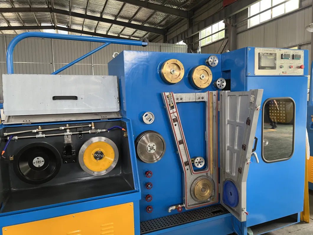 2024 New Released 2500m/min High Speed 22 Dies Fine Wire Drawing Machine with Continuous Annealing Machine