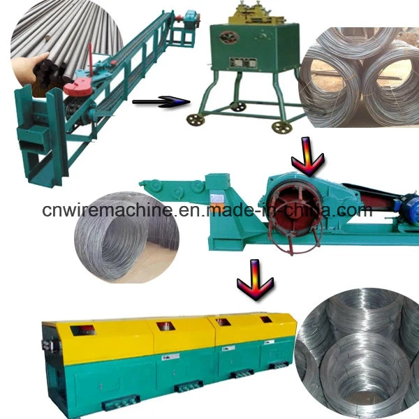 Full Automatic High Speed Carbon Steel Straight Line Wire Drawing Machine