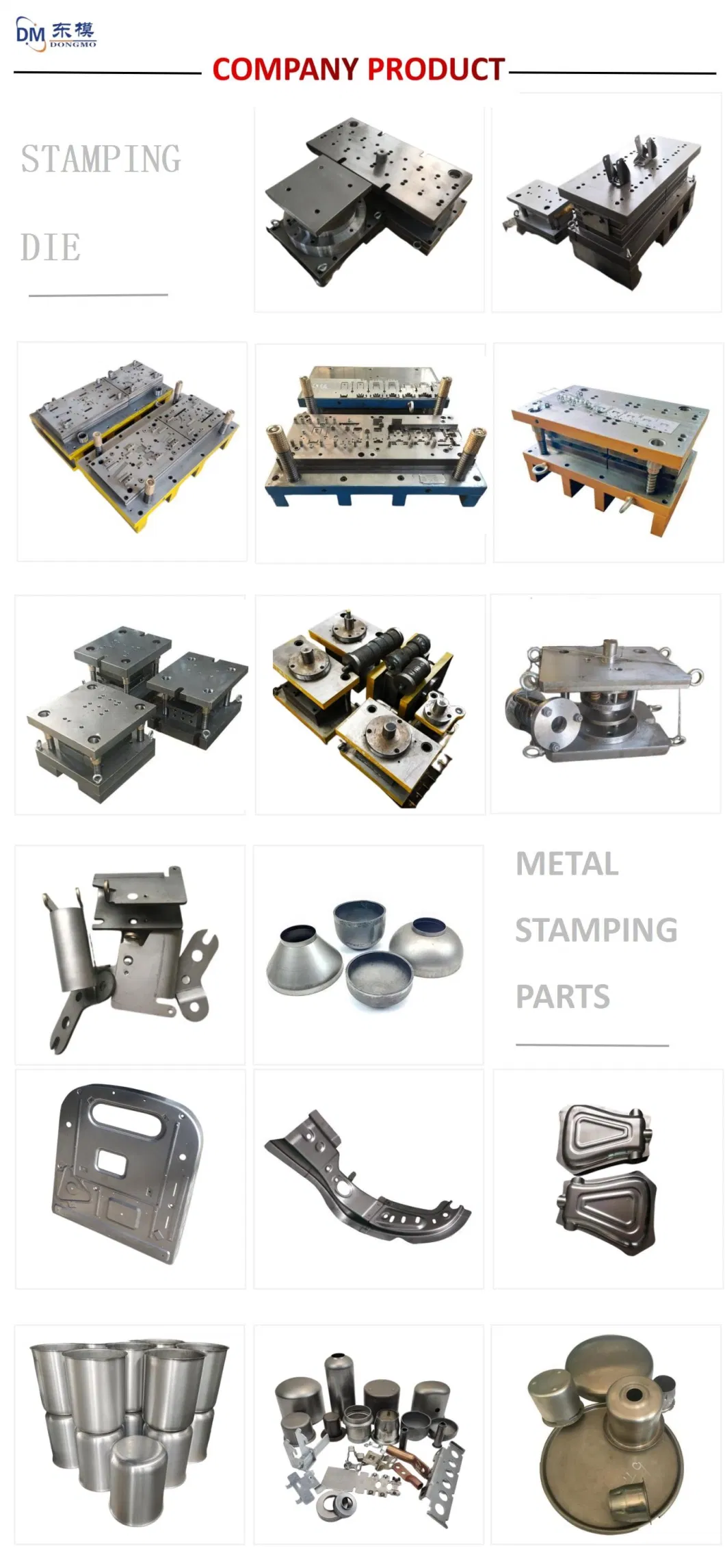Industrial Continuous Stamping Die with Brake Roller/Caster Accessories