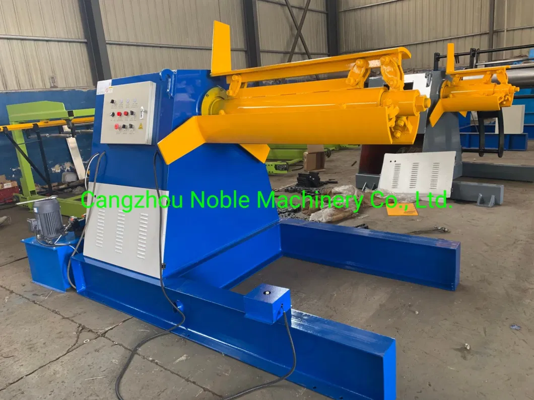 Low Price Hydraulic Decoiler Uncoiler with Coil Car Use for Steel Roofing Roll Forming Machine