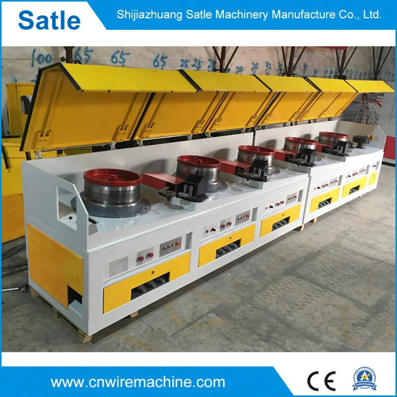 Rolling Cassette Wire Drawing Machine Saving Electricty Power
