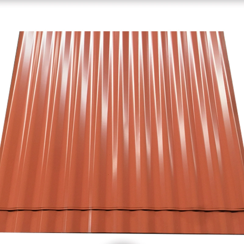 Galvalume Corrugated Roofing Stee Sheet with PE and PVD Coated