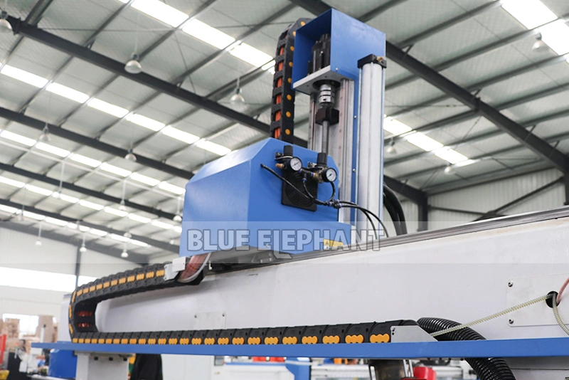Affordable Jinan Blue Elephant 2030 4 Axis Wood Cutting Machinery with Straight Automatic Tool Changer for Sale