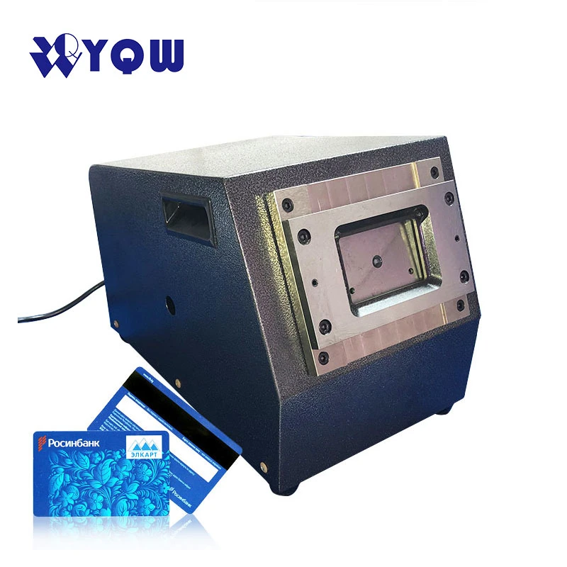 Office Use Plastic Card Punching Machine Electric PVC ID Card Die Cutter