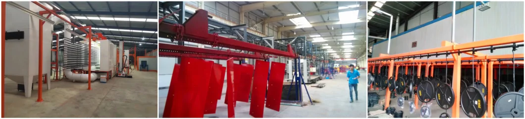 Aluminium Doors Hardwer Powder Coating Line for Sale