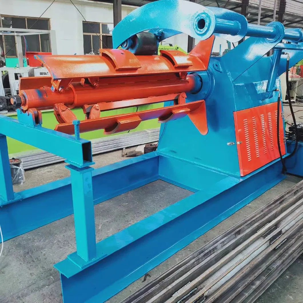 Reliable Work 5t Hydraulic Decoiler with Loading Car