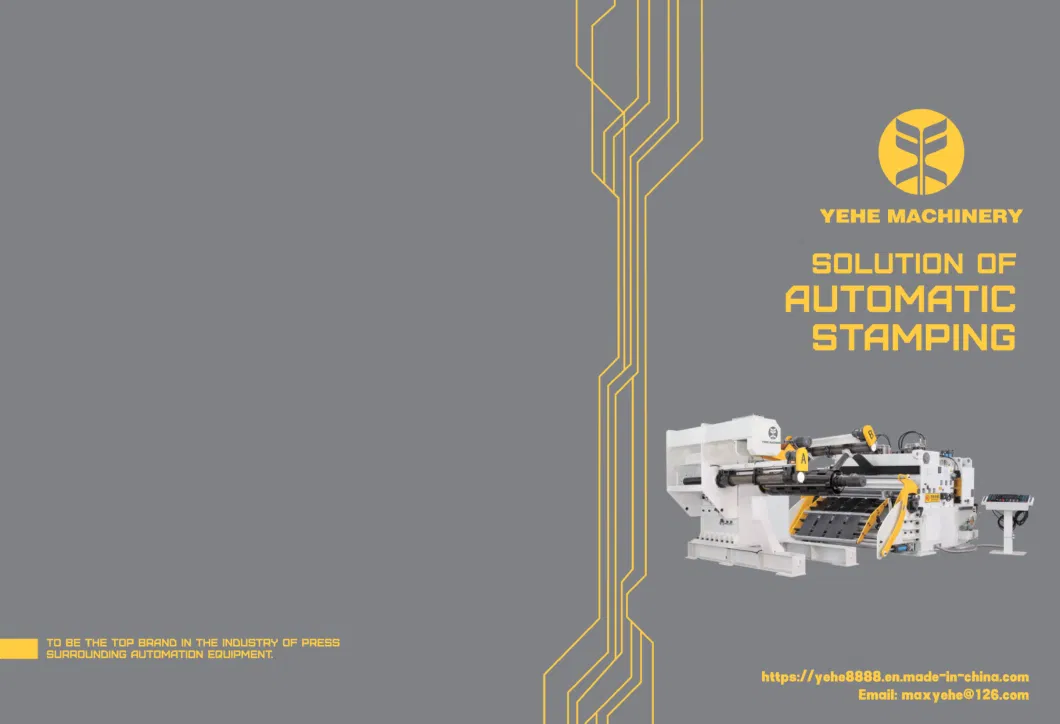 Customized 3 in 1 Hydraulic Straightening Feeder and Cutting Machine for Automatic Press Machine Stamping Sheet Metal