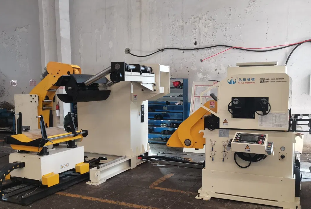 Automatic Uncoiler Metal Sheet Opening Machine Decoiling and Cutting machine