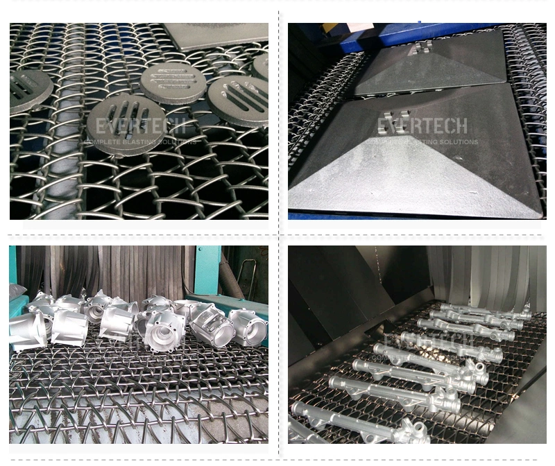 Wire Mesh Belt Conveyor Abrator Shot Blasting/Blaster Machine