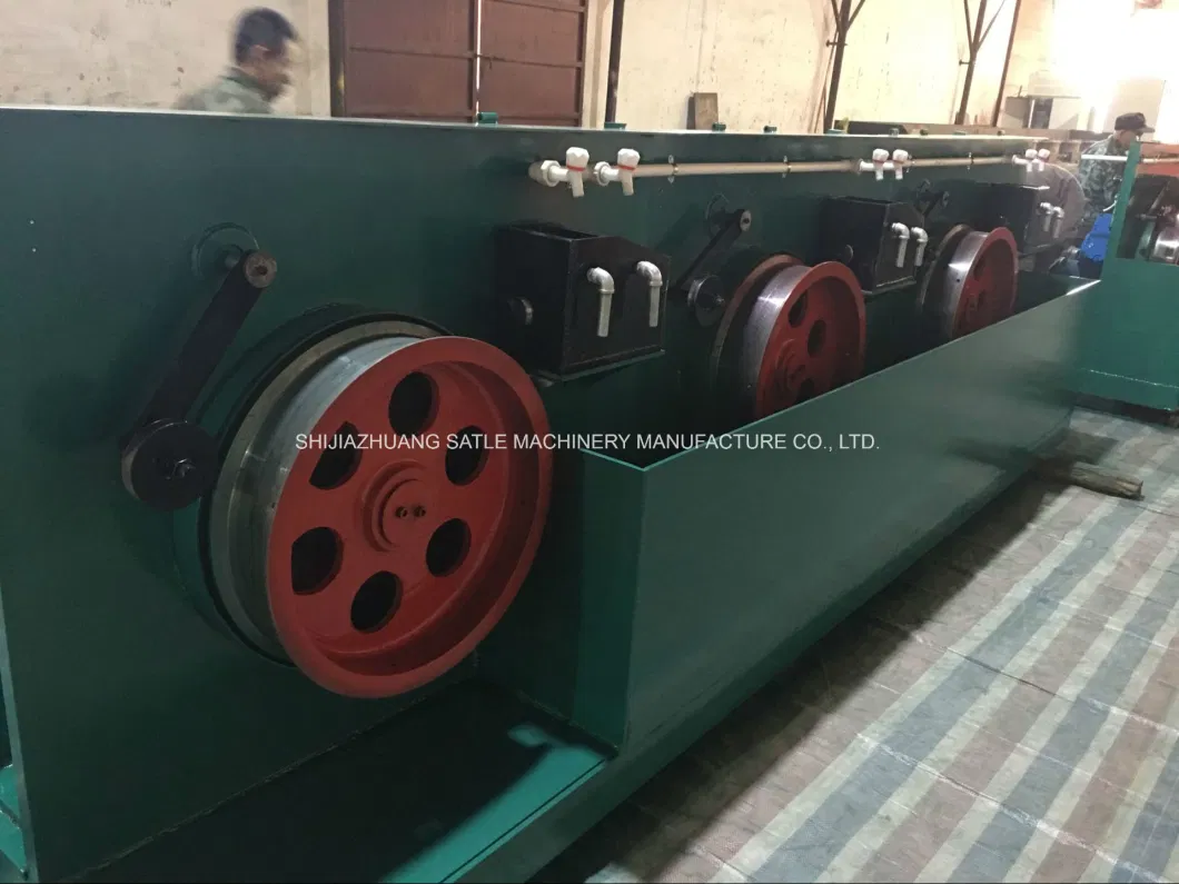 High Efficiency Horizontal Type Flat Wire Brass Wire Drawing Machine