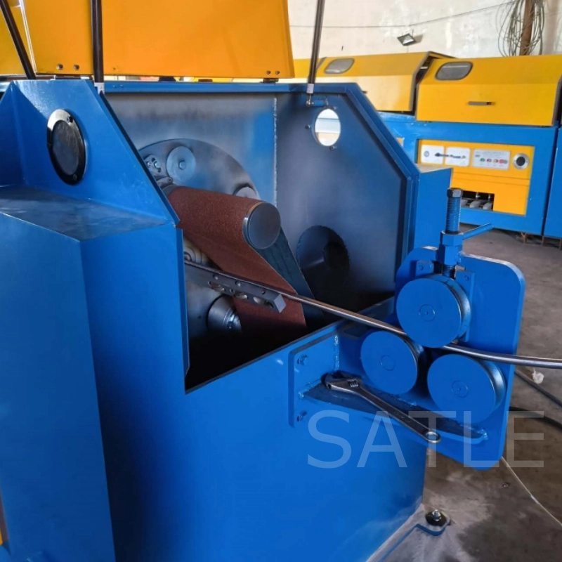 Derusting Abrasive Belt Machine for Wire Drawing