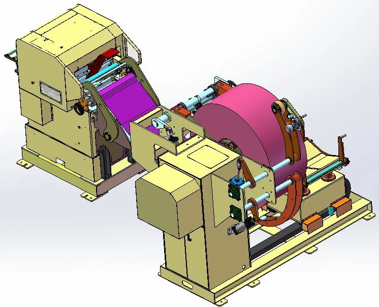 Coil Handling &amp; Pressfeed Linesuncoiler, Straightener and Feeder 3 in 1 Machine with Cutting System for Wire Mesh Stamping