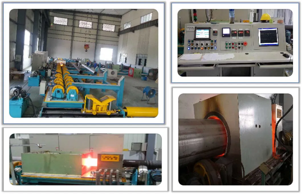 Large Od Duplex Steel Pipe Black Annealing Induction Heating Furnace