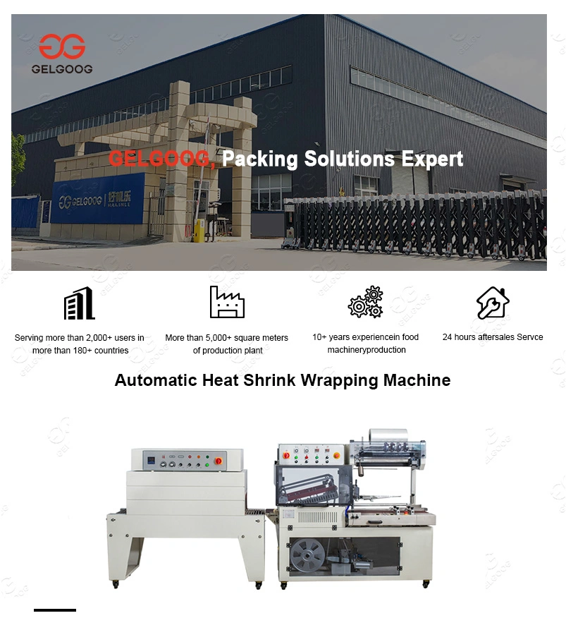 L Bar Shrink Wrap Machine Carton Shrink Wrapping Machine