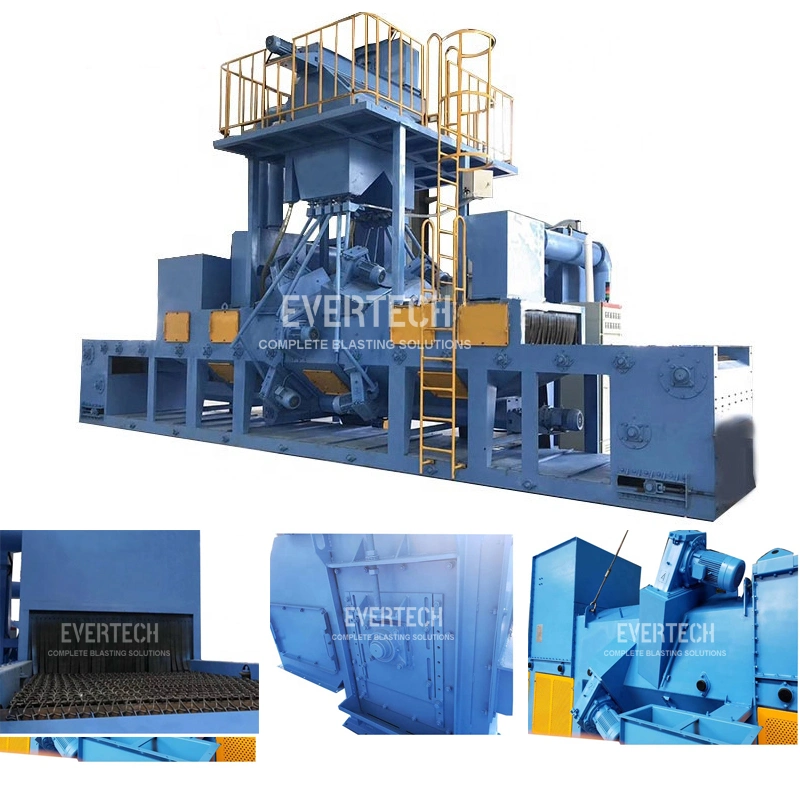 Wire Mesh Belt Conveyor Abrator Shot Blasting/Blaster Machine