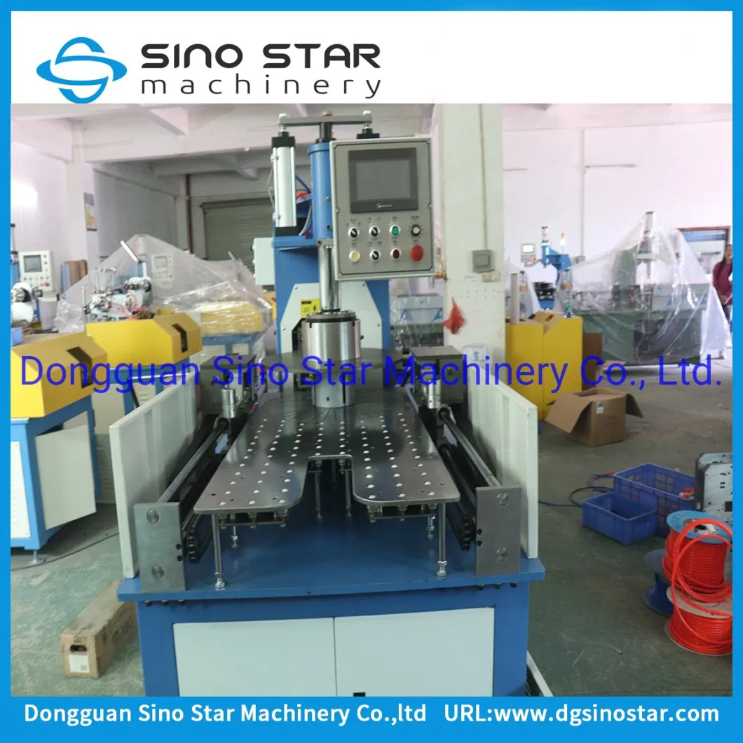 Automatic Wire Cable Coiling Coil Rolling Winding Packing Making Machine for Automobile Flexible Wires