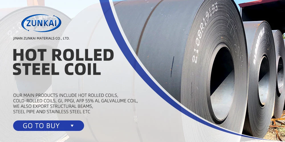 Hot Rolled Steel Coil Full Hard Bright Black Annealed for Construction