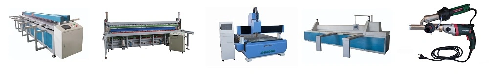 Automatic Plastic Sheet Plate Board Butt Welding Rolling Bending Machine