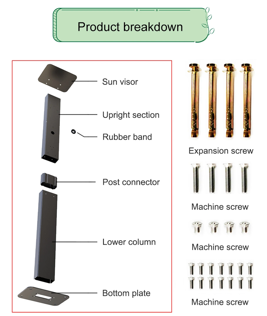 Sheet Metal Stainless Steel Aluminum New Energy Electric Vehicle Charging Pile Shell