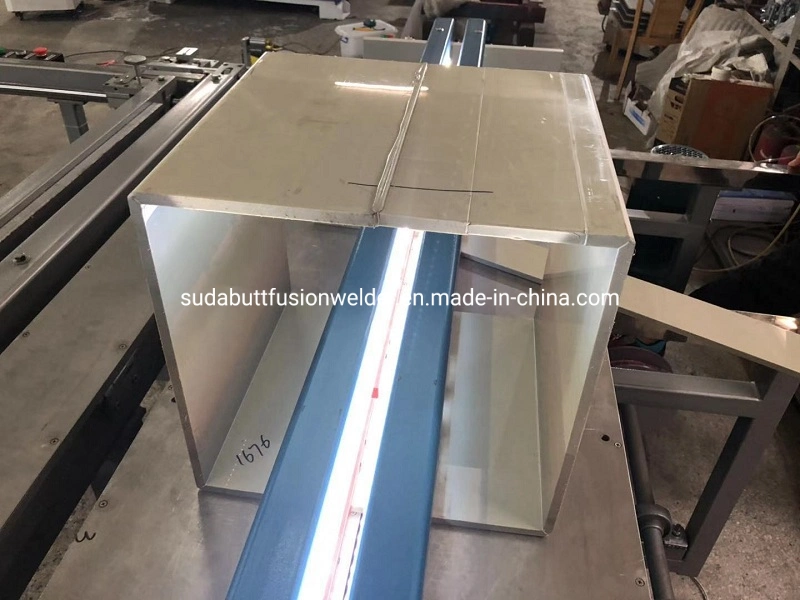 Automatic Plastic Sheet Plate Board Butt Welding Rolling Bending Machine