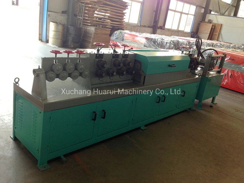 Automatic CNC Double Traction Steel Wire Straightening and Cutting Machine Hydraulic Rebar Straightening Cutter Machine