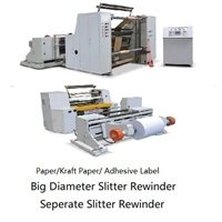 Advanced Plastic Film Slitter Rewinder Machine with Unwinding Unit.