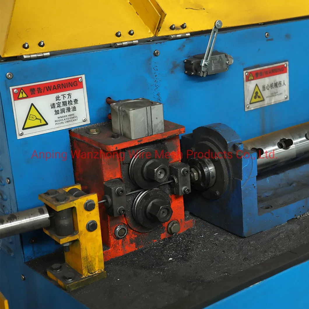 High Speed Galvanized Low Carbon Deformed Rebar Iron Wire Straightening and Cutting Machine