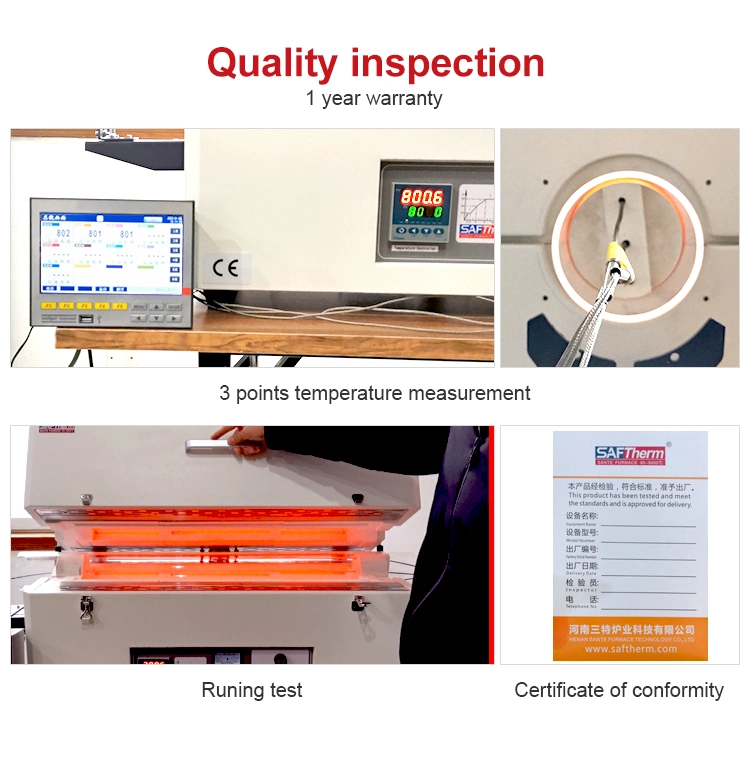 1200c Industrial Lab Box Chamber Sintering Annealing Heat Treatment Electric Muffle Furnace