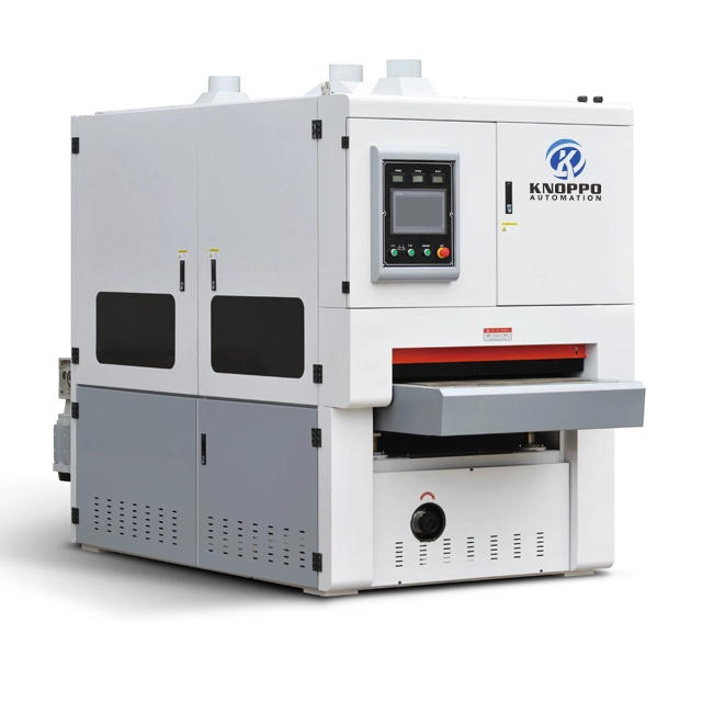 Sheet Metal Sheet Brush Surface Finishing Deburring Polishing Sanding Machine for Stainless Steel Carbon Aluminum Copper