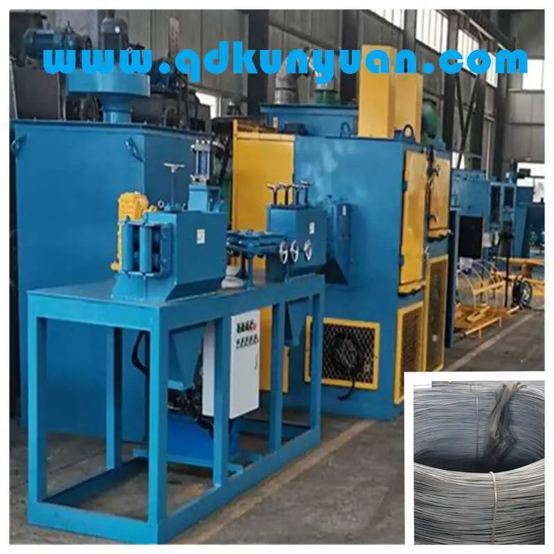 Steel Bar Shot Blasting Machine for Steel Wire Coil Cleaning Abrator