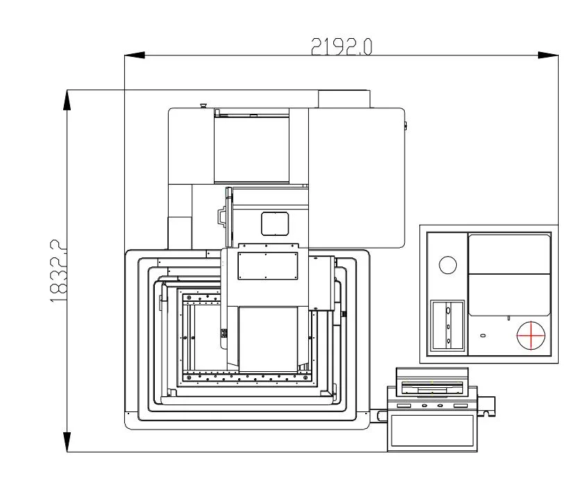 EDM Machine Types CNC EDM Wire Die Cutting Machine Kd400gl