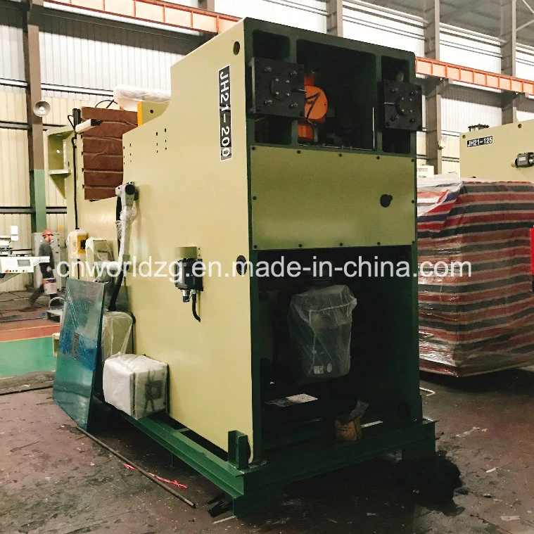 100ton Punch Press Machine with Automatic Coil Feeder Straightener