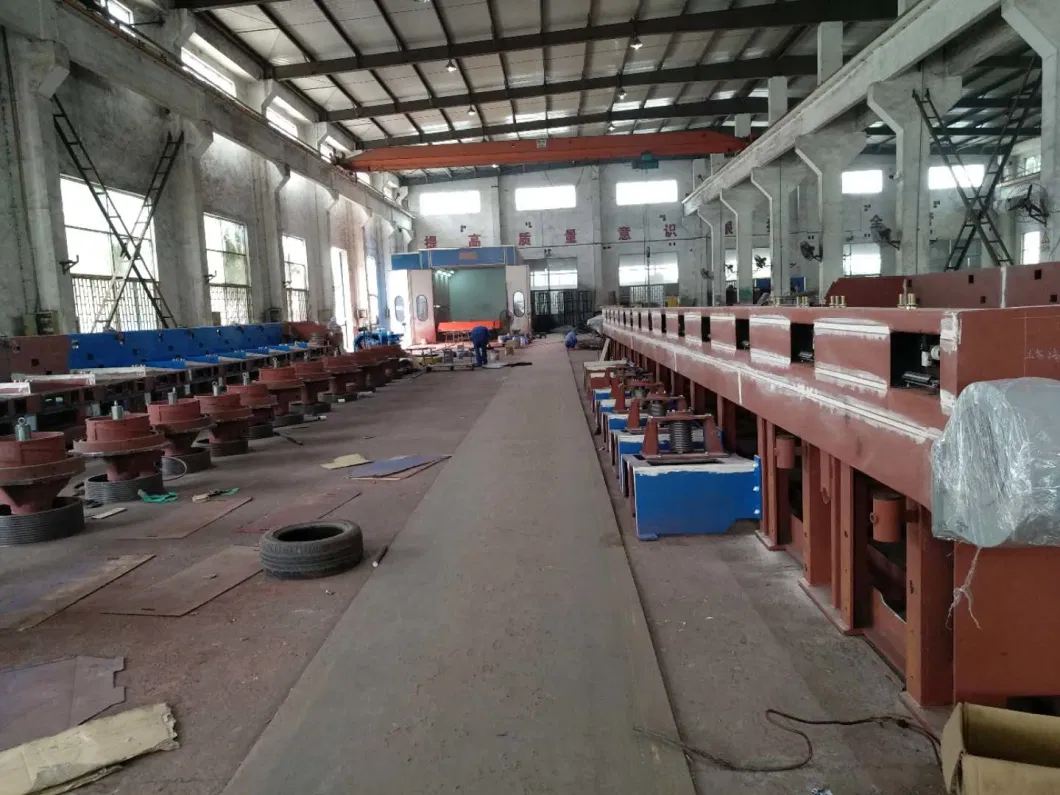 Copper Rod Breakdown Machines Copper Wire Drawing Machine in China Straight-Line Wire-Drawing Machine