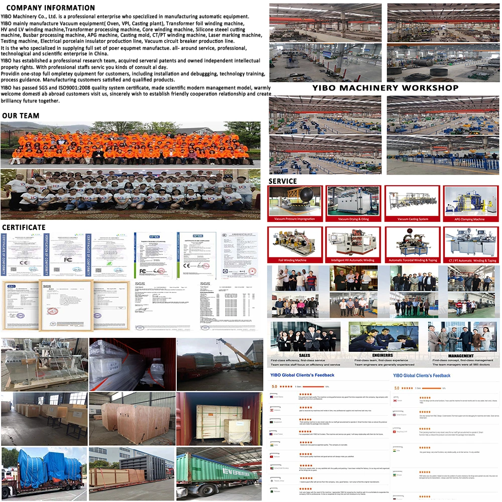 Supply Complete Transformer Manufacture Service Grx-800 Copper Wire Hv LV Transformer Automatic Coil Winding Machine