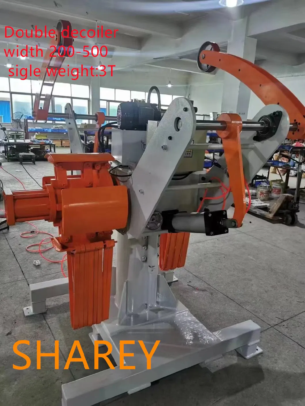 Double Ends Decoiler S Loop Type Straightener Machine for Metal Coil Material