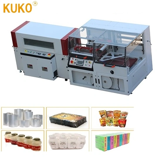 Fully Auto High-Speed Packing Quality Vertical L Bar Sealer Automatic Heat Shrink Packaging Wrapping Machine